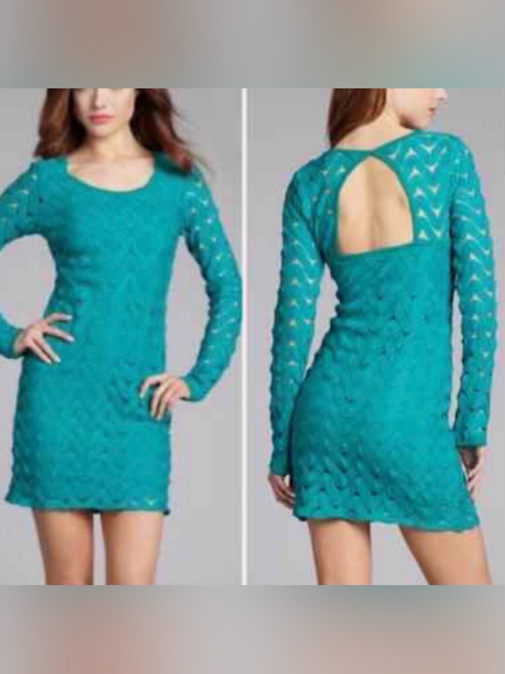 FREE PEOPLE Wild Thing Dress - Emerald Green, XS